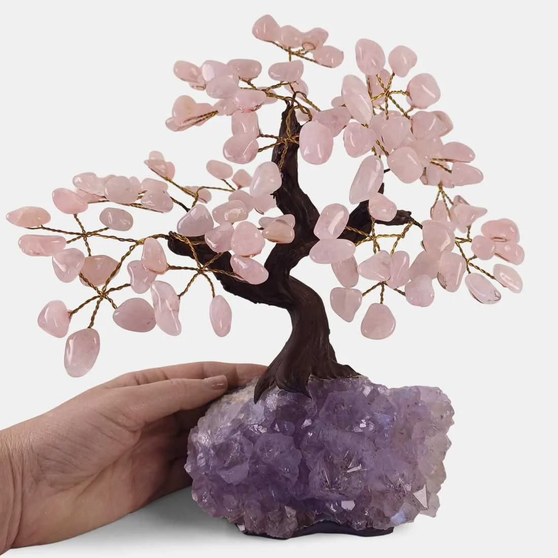 Rose Quartz Tree of Life - Image 3