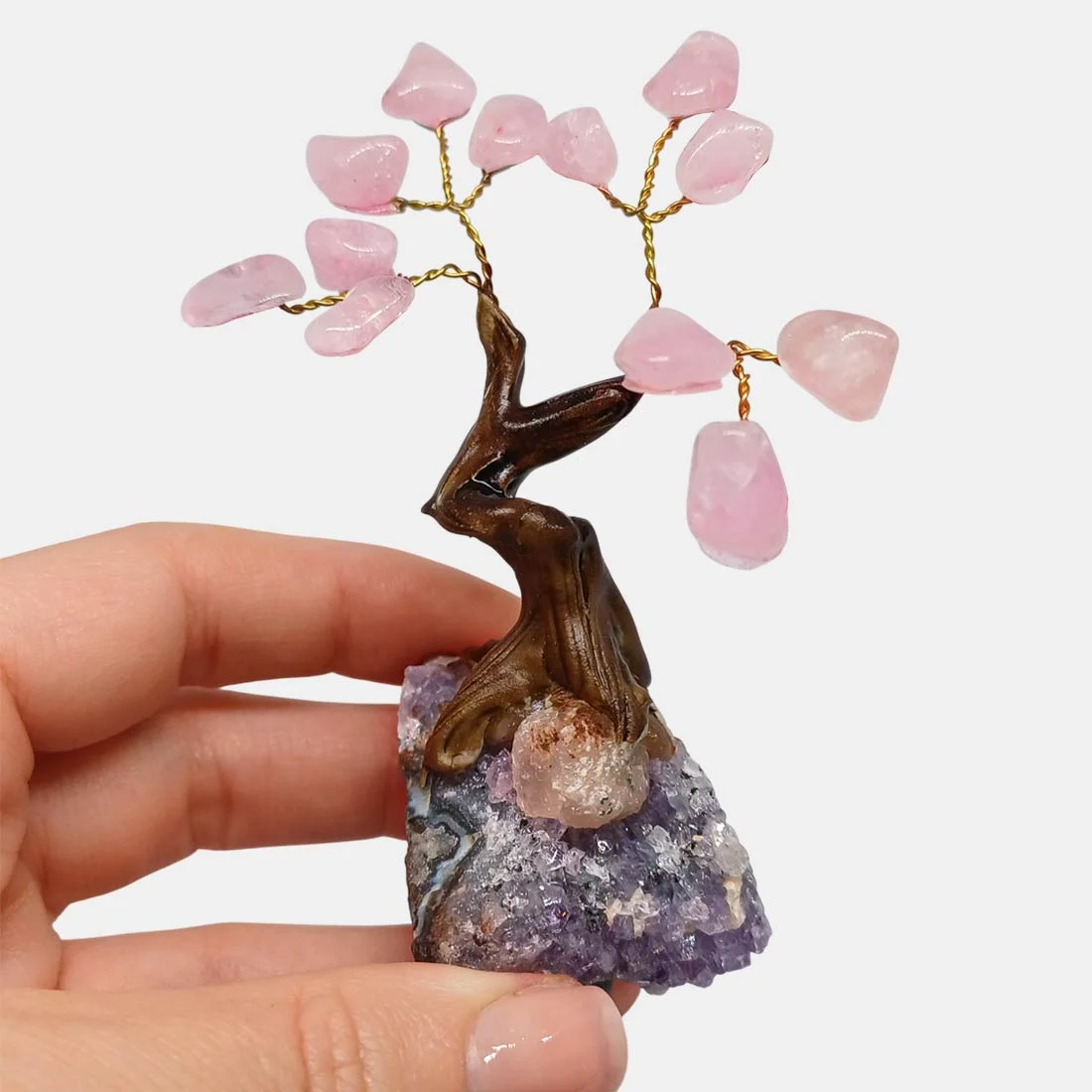 Rose Quartz Tree of Life - Image 2
