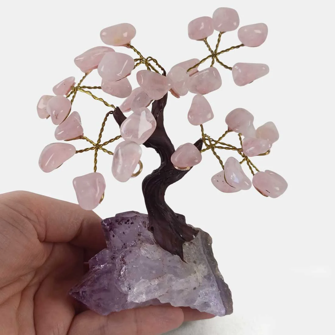 Rose Quartz Tree of Life - Image 4