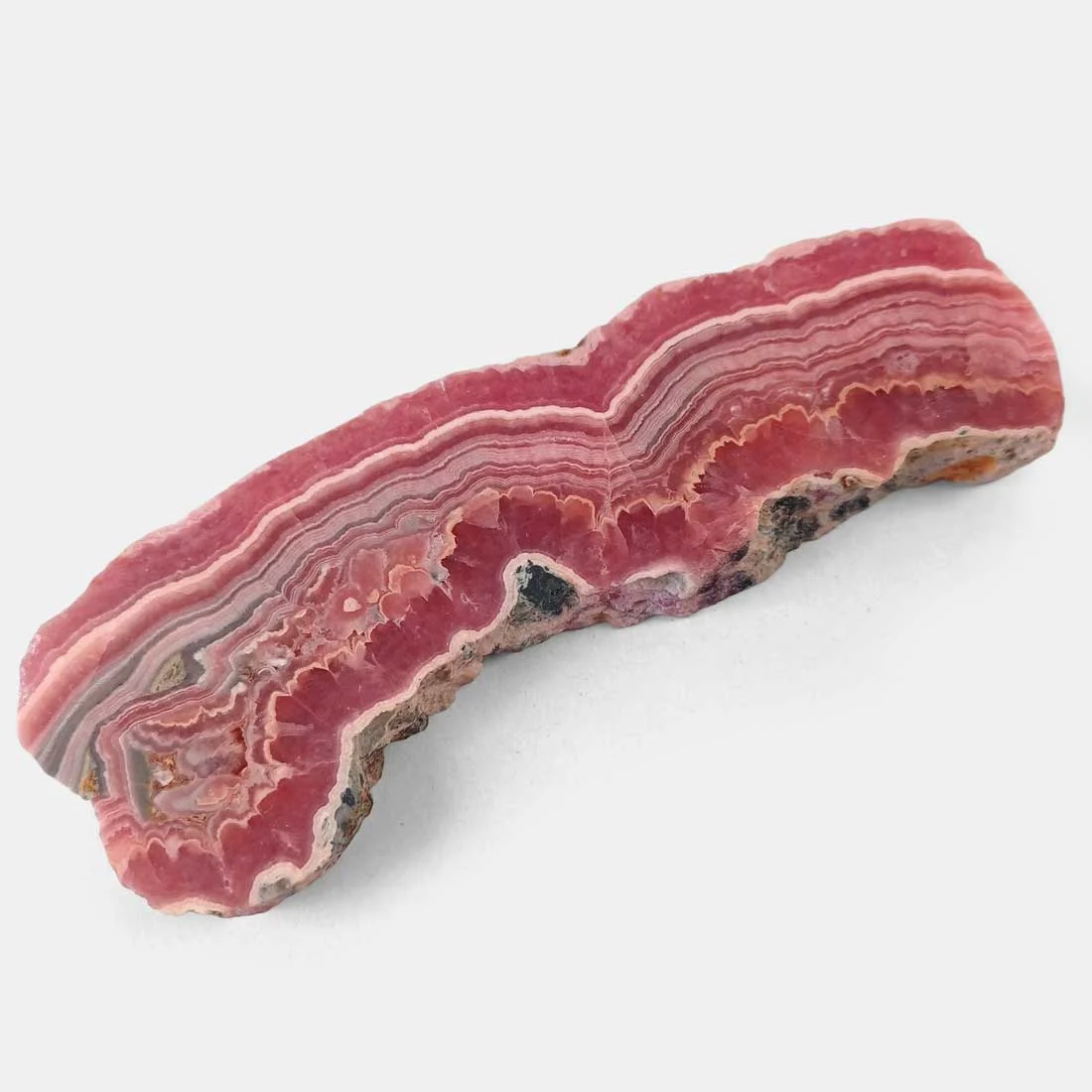 Rhodochrosite slice