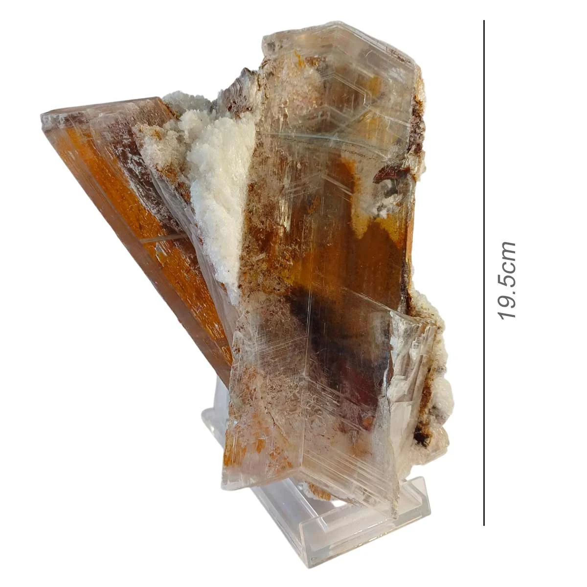 selenite crystals from lavrio mines Greece