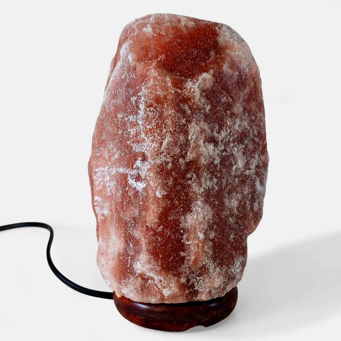 Himalayan Salt Lamp – Maroon Colour ≈ 3.500 kg - Image 3