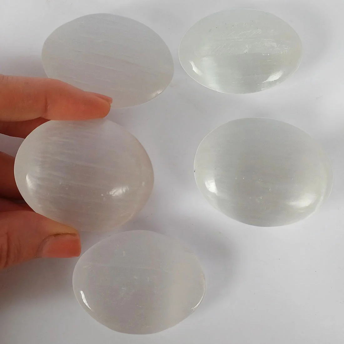 selenite soap shaped