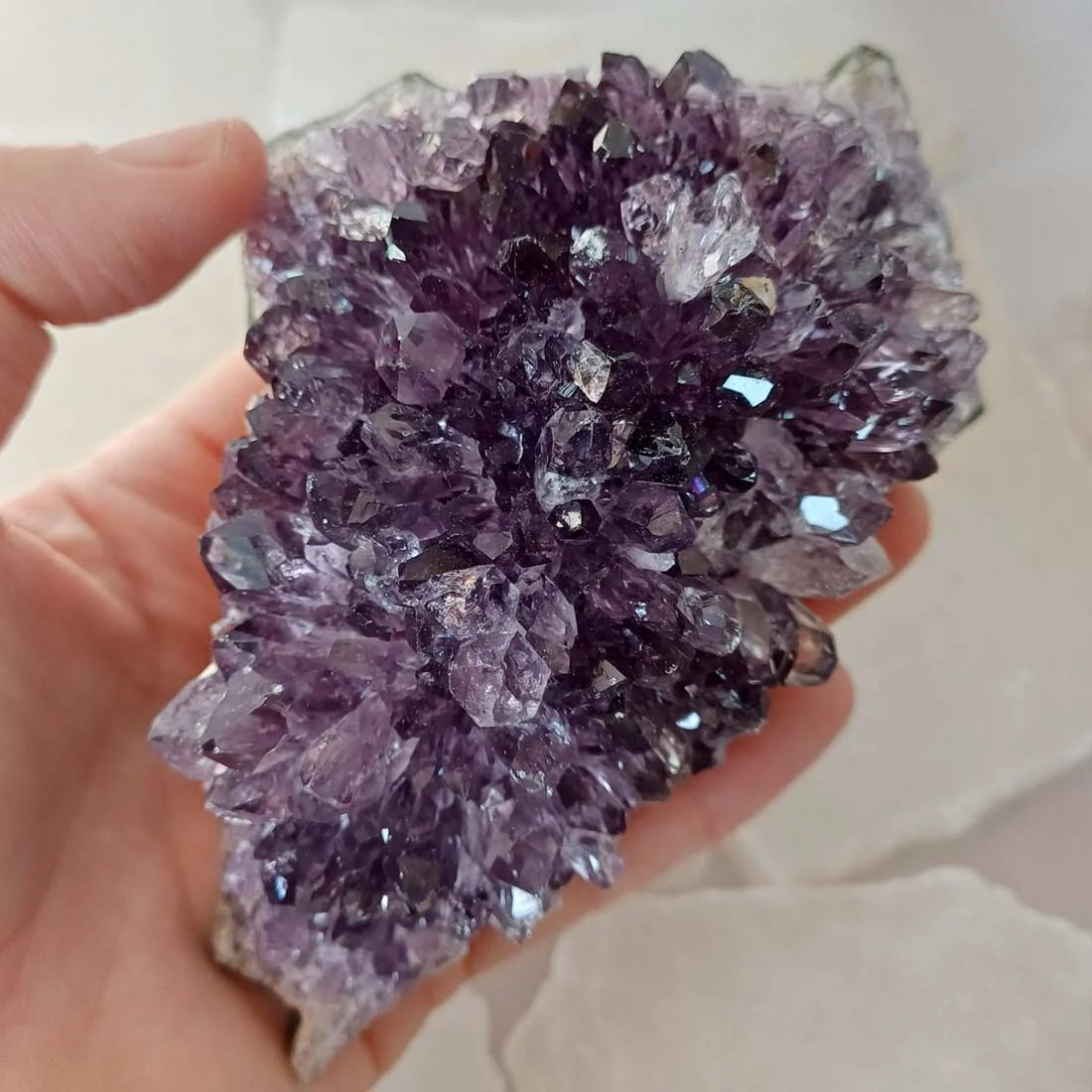Amethyst cluster, premium quality , Brazil